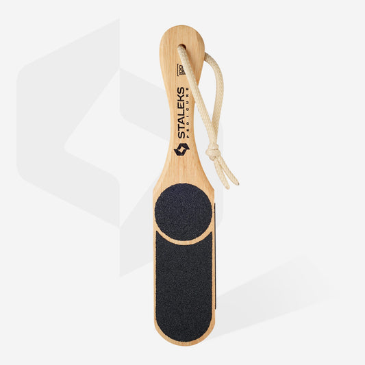 Wooden foot file BEAUTY & CARE 10 TYPE 1 100/180 grit